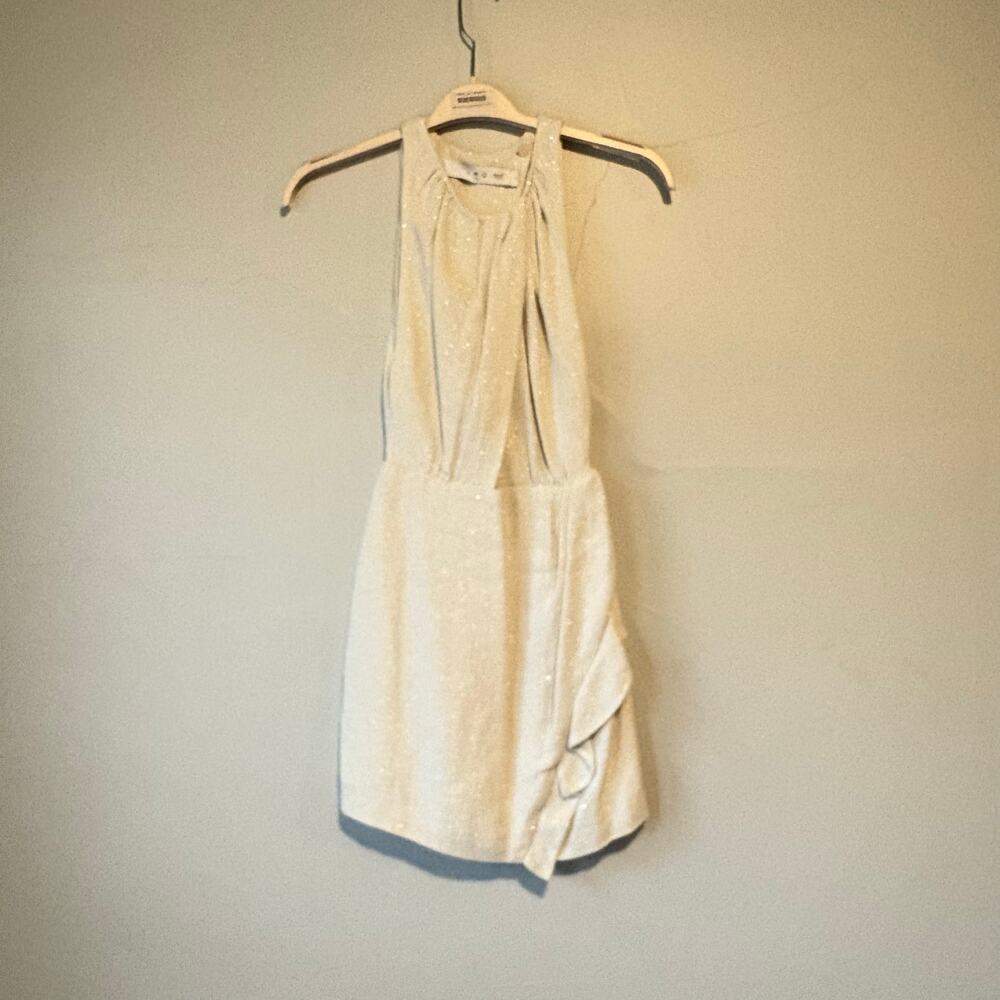 Iro Yasmina Cutout Mini Dress Size 36 or US Size 4 - Picture 7 of 12